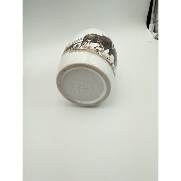 Clydesdale Plowhorse Farmer 4 Piece Bathroom Accessory Set Allure Vtg 2005 EUC - Picture 11 of 13